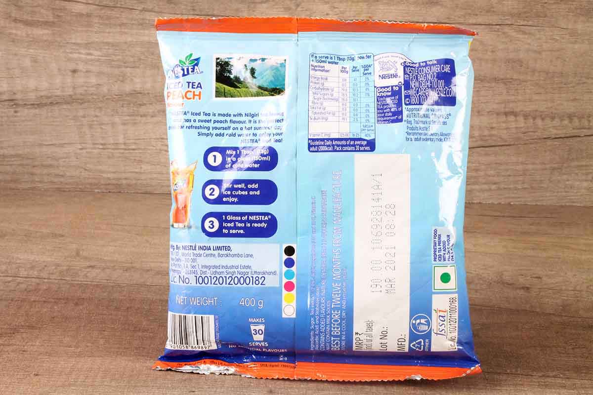 Nestle Nestea Peach Flovur Iced Tea 400 Gm