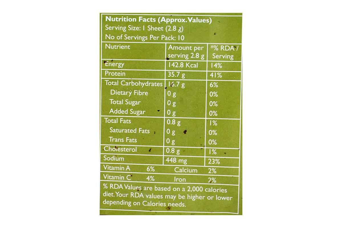 Yokoso Sushi Nori Sheet-10 Sheets 28 Gm