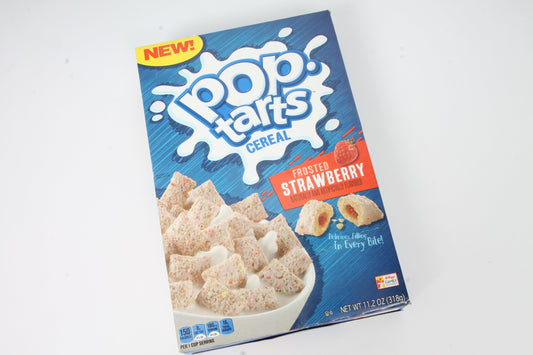 Pop Tarts Frosted Strawberry Cereal 318 Gm