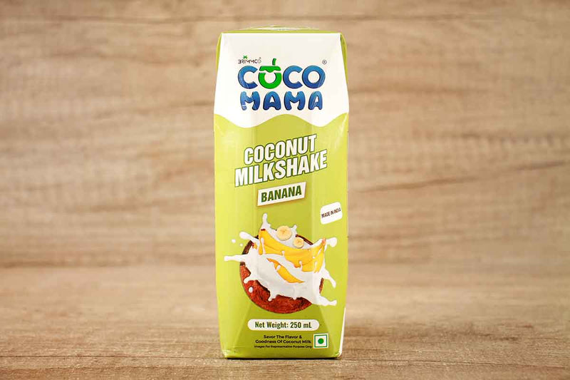 coco mama coconut banana milkshake 250