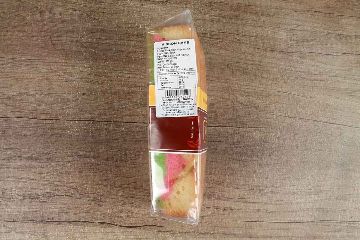 Garys Ribbon Cakes 250 Gm