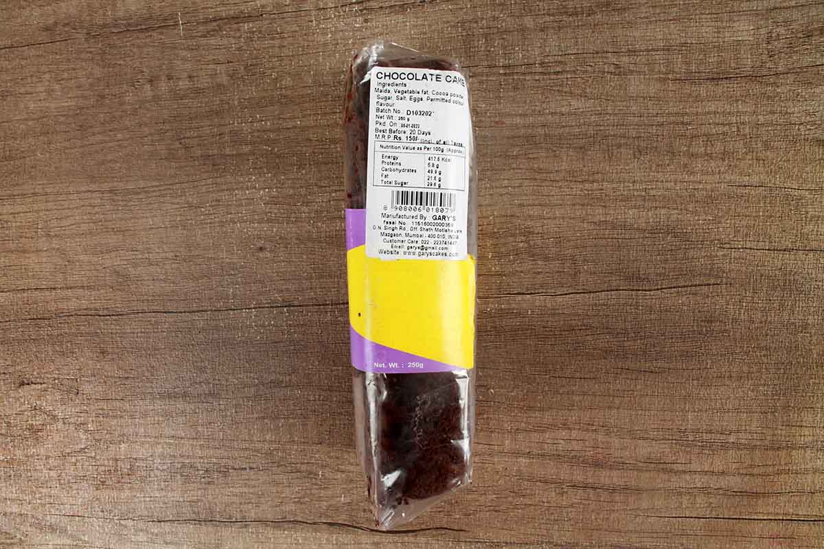 Garys Chocolate Cakes 250 Gm