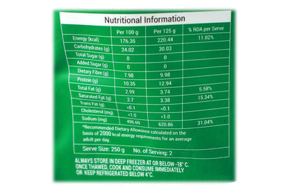 Blue Tribe Soya Chaap Hariyali 250 Gm