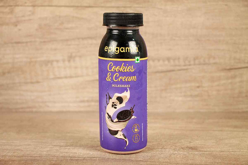 epigamia cookies & cream milkshake 180