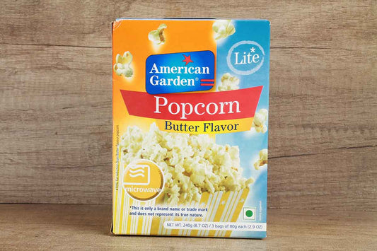 American Garden Butter Popcorn Lite 240 Gm