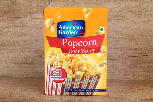 American Garden Hot N Spicy Popcorn 273 Gm