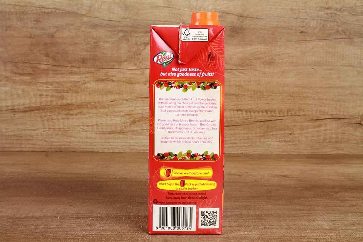 Real Mixed Berries Juice 1 Ltr