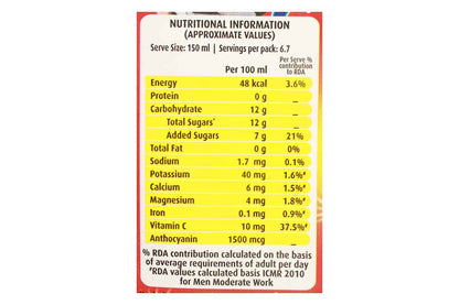 Real Mixed Berries Juice 1 Ltr