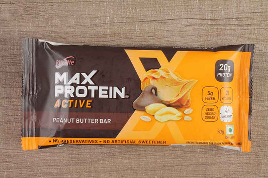 Ritebite Max Protein Active Peanut Butter Bar 70 Gm