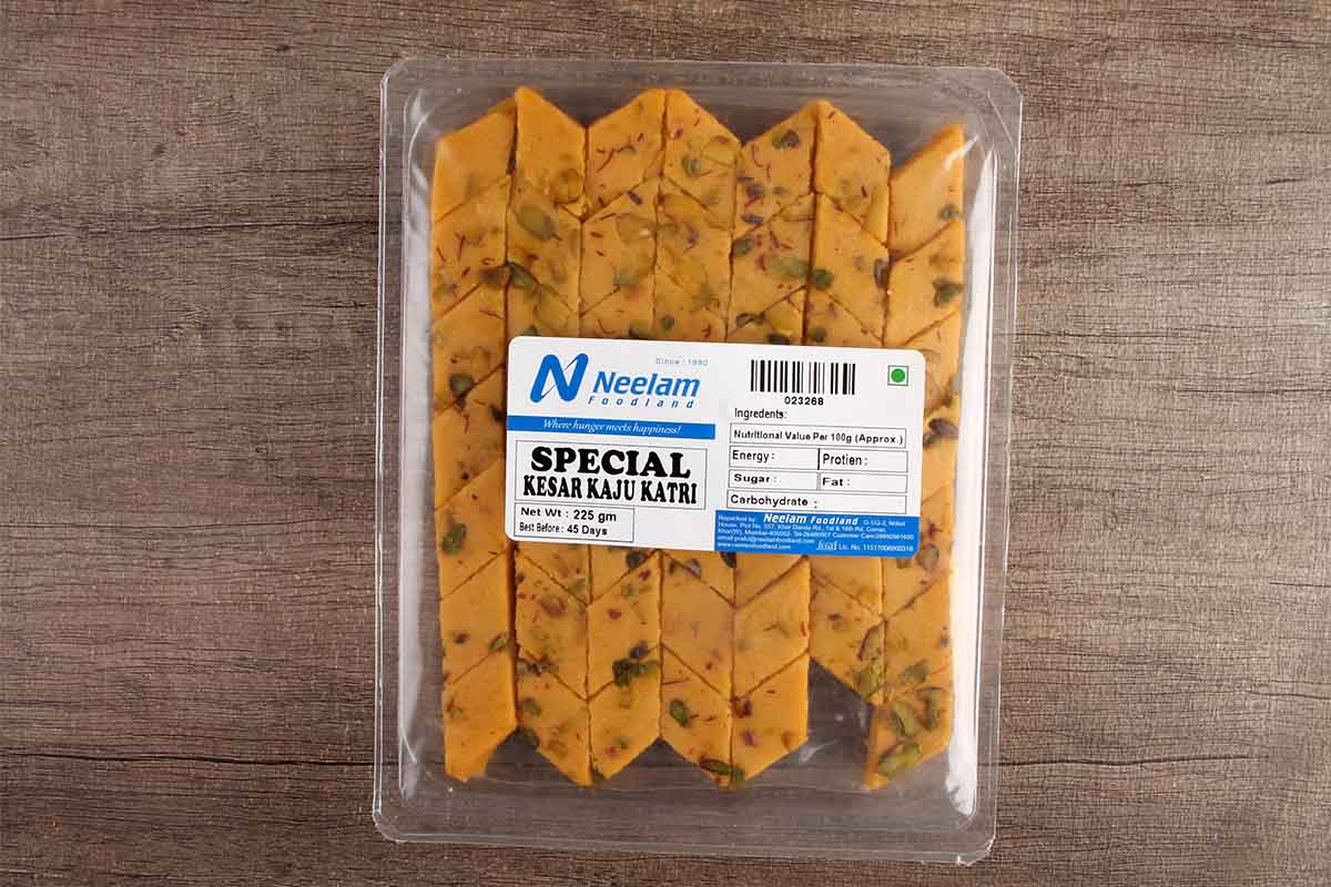 Kesar Kaju Katri Mini 225 Gm