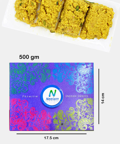 Thandai Barfi Sweet 500 Gm