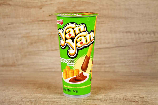 M Yan Yan Hazelnut Cocoa Biscuits 50 Gm