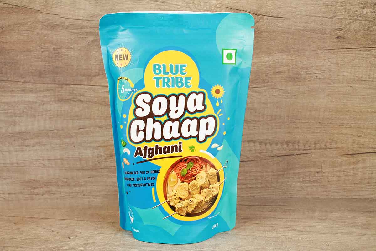 Blue Tribe Soya Chaap Afghani 250 Gm