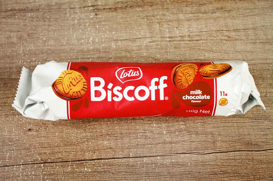 Lotus Biscoff Milk Chocolate Biscuit110 Gm