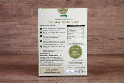 Nutra Hi Gluten Free Sprouted Moong Pasta 250 Gm
