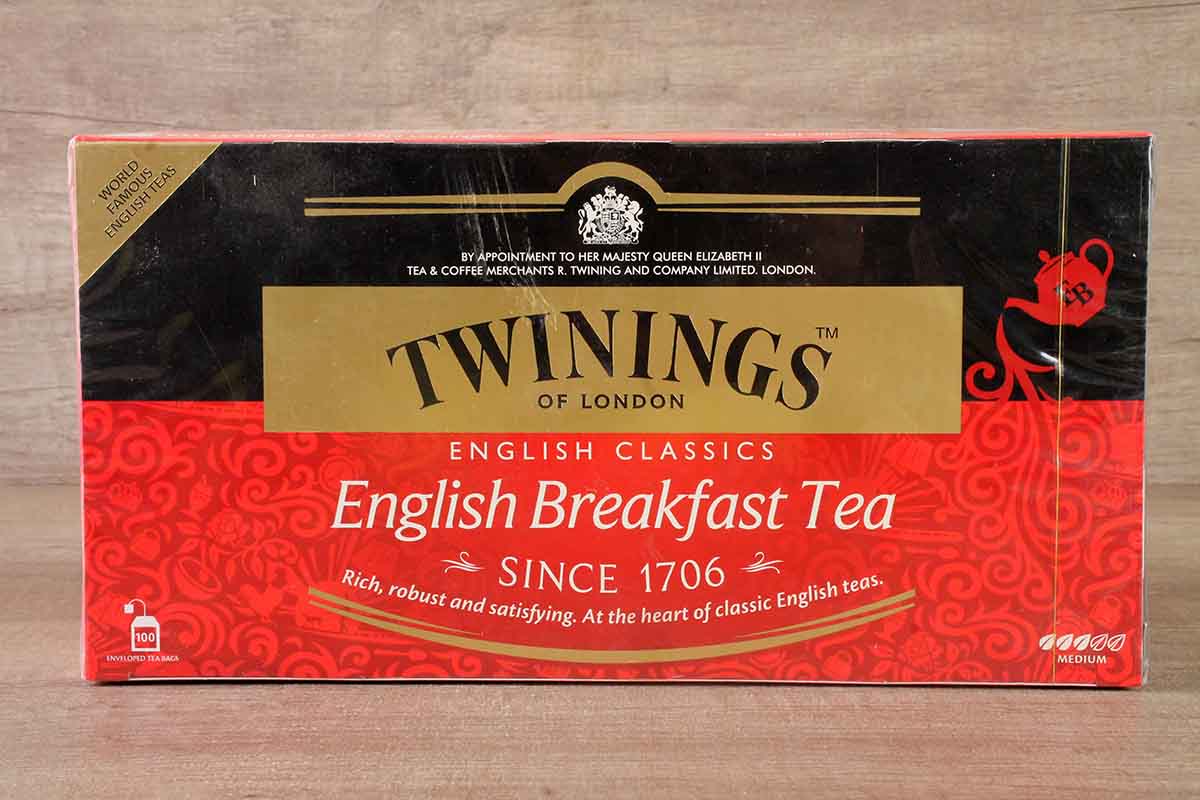 Twinings English Breakfast Tea 100 Bag