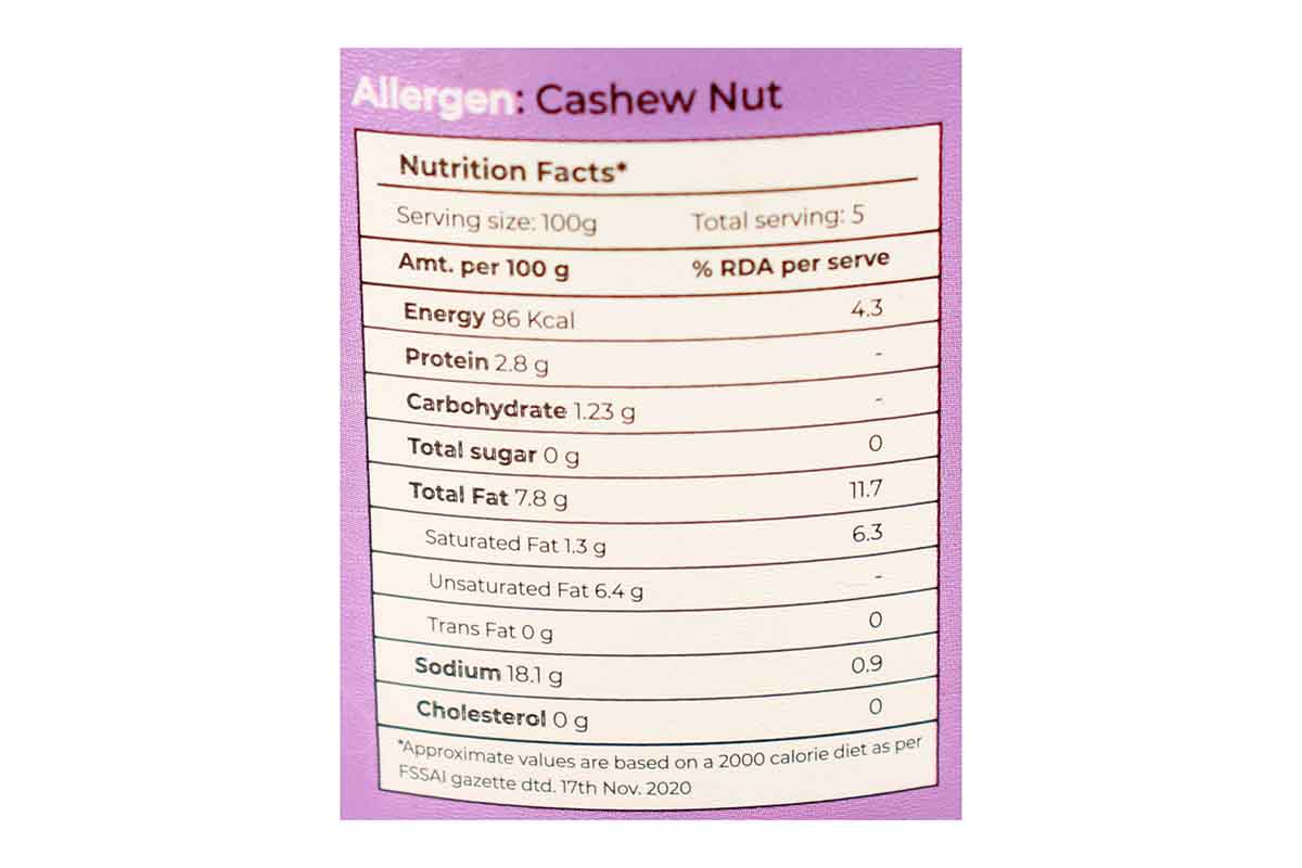 Yogutty Original Plain Cashew Yogurt 500 Gm
