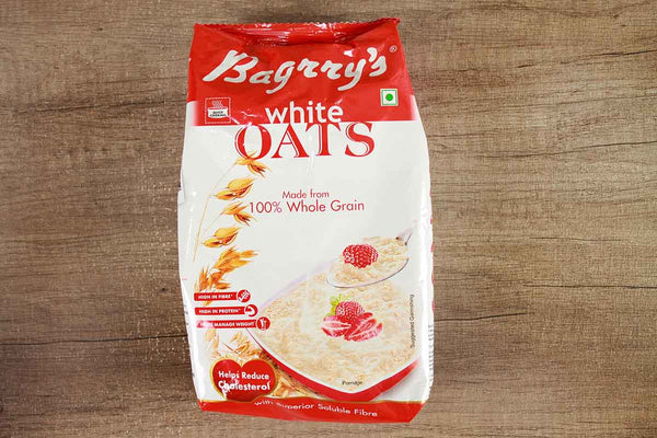 bagrrys white oats made from 100% whole grain pouch 500