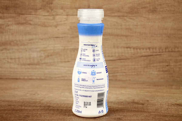 maiva fresh no added sugar vanila almond dairy free milk 250