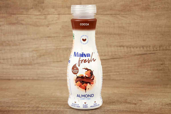 maiva sugar free cocoa dairy free almond milk 250