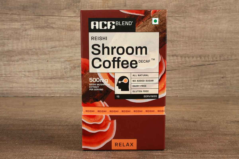 ace blend reishi shroom coffee 500mg 105 gm