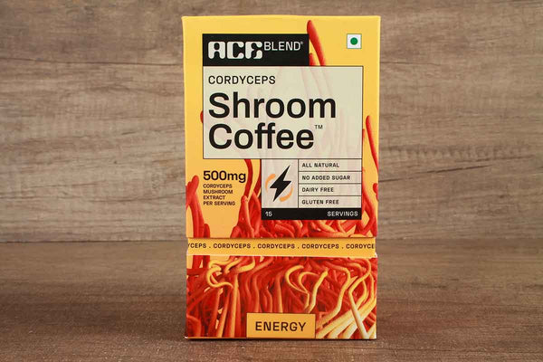 ace blend cordyceps shroom coffee 120 gm