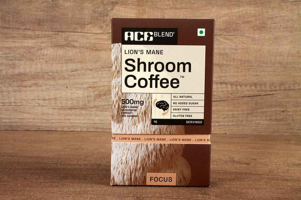 ace blend lions mane shroom coffee 500mg 120