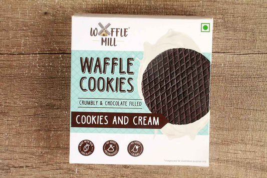 Waffle Mill Waffle Cookies And Cream 175 Gm