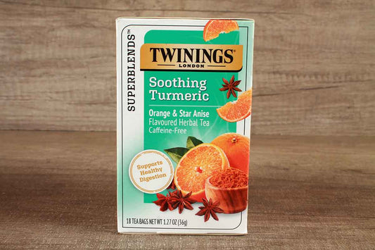 Twinings Soothing Turmeric Orange & Star Anise Green Tea 18 Bags