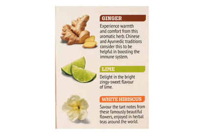 Twinings Supportive Ginger Lime & Ginger Green Tea 18 Bags