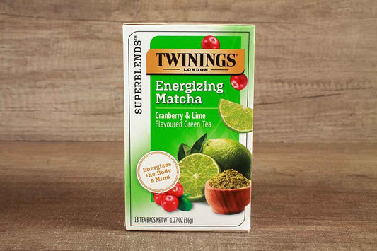 Twinings Energizing Matcha Cranberry & Lime Green Tea 18 Bags