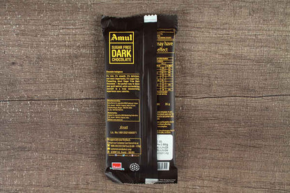 Amul Sugar Free 55% Dark Chocolate 35 Gm