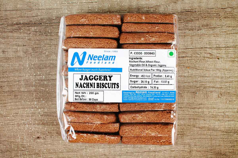 jaggery nachani biscuits 200