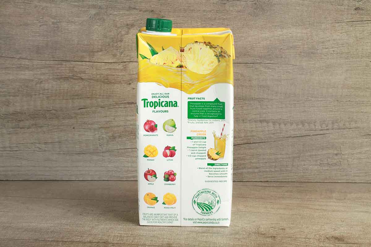Tropicana Pineapple Delight Juice 1 Ltr