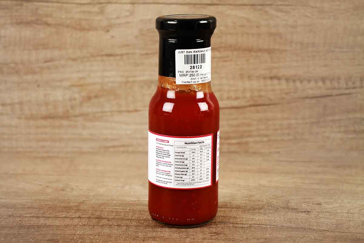 Just San Marzano Ketchup 225 Gm
