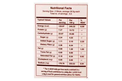 The Health Factory Zero Maida Bread 350 Gm