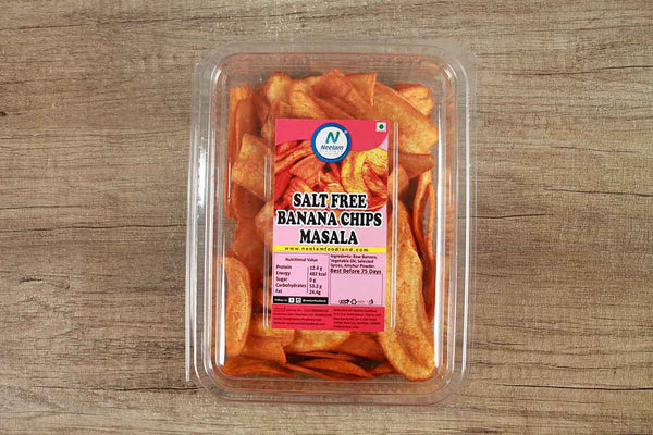 SALT FREE BANANA CHIPS MASALA 200