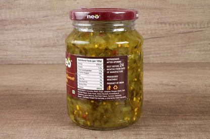 Neo Foods Hot & Sweet Relish 340 Gm