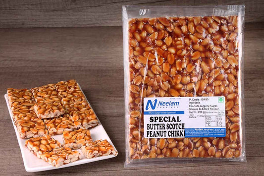Butter Scotch Peanut Chikki 200 Gm