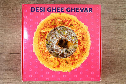 Desi Ghee Ghevar Sweet 1 Piece