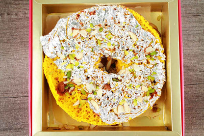 Desi Ghee Ghevar Sweet 1 Piece