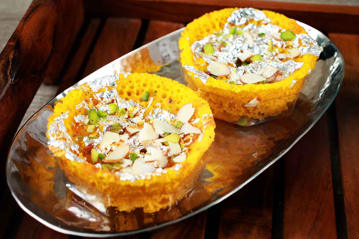 Rajasthani Ghevar Sweet 1 Piece