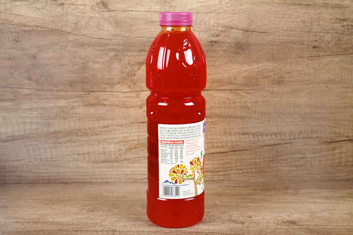 Manama Peach & Apricot Crush Syrup 1 Ltr