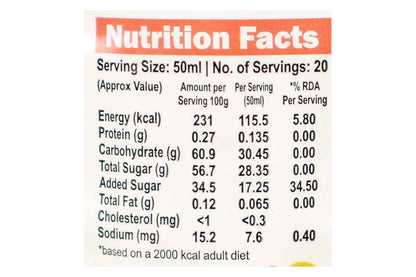 Manama Peach & Apricot Crush Syrup 1 Ltr