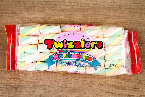 TWIZZLERS MARSHMALLOW 80 PIECES 120