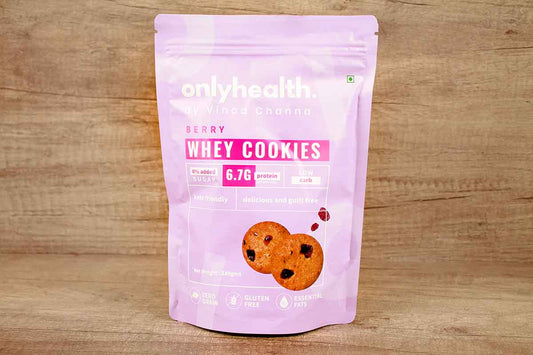 Onlyhealth Berry Whey Cookies 180 Gm