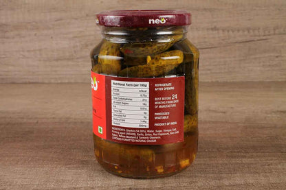 Neo Foods Spicy Gherkins 350 Gm