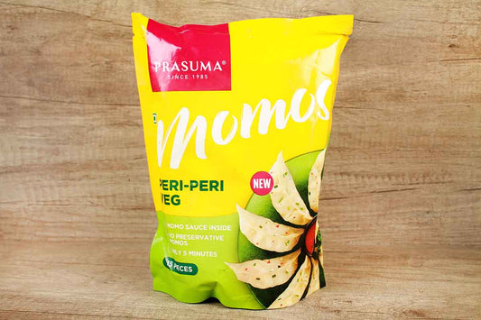Prasuma Veg Peri Peri Momos 380 Gm
