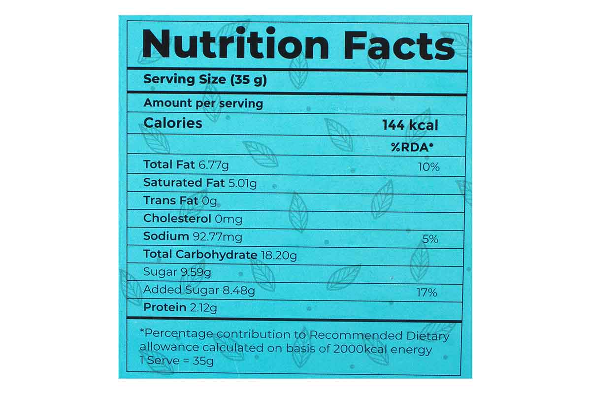Monkey Bar Blueberry Flavour Cake 200 Gm