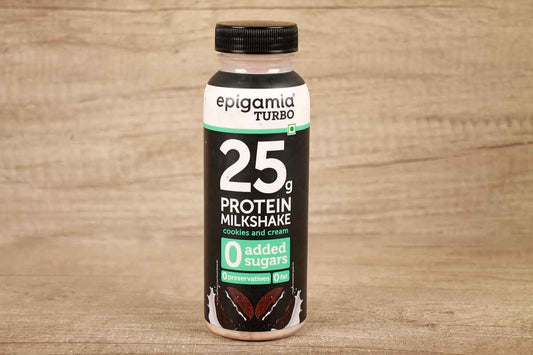Epigamia 25G Protein Cookies And Cream Milkshake 250 Ml